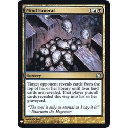 画像1: 精神の葬送/Mind Funeral《英語》【Reprint Cards(Mystery Booster FOIL)】