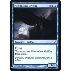 画像1: [EX+]霧虚ろのグリフィン/Misthollow Griffin《英語》【Reprint Cards(Mystery Booster FOIL)】