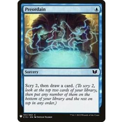画像1: (C15)定業/Preordain《英語》【Reprint Cards(Mystery Booster)】