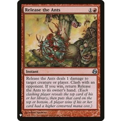 蟻の解き放ち/Release the Ants《英語》【Reprint Cards(Mystery Booster)】
