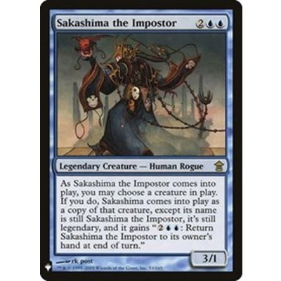 騙り者、逆嶋/Sakashima the Impostor《英語》【Reprint Cards(Mystery Booster)】