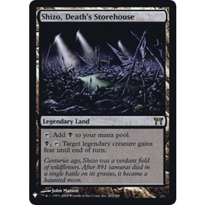 死の溜まる地、死蔵/Shizo, Death's Storehouse《英語》【Reprint Cards(Mystery Booster FOIL)】