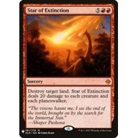 [EX+]絶滅の星/Star of Extinction《英語》【Reprint Cards(Mystery Booster)】