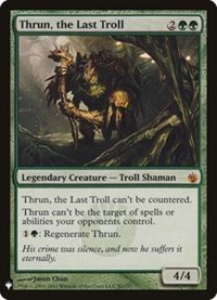 [EX]最後のトロール、スラーン/Thrun, the Last Troll《英語》【Reprint Cards(Mystery Booster)】