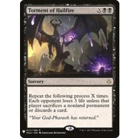 [EX]霰炎の責め苦/Torment of Hailfire《英語》【Reprint Cards(Mystery Booster)】