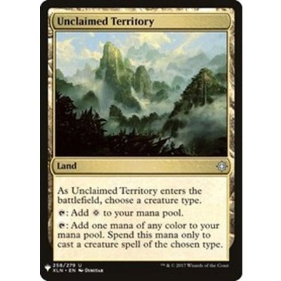 手付かずの領土/Unclaimed Territory《英語》【Reprint Cards(Mystery Booster)】