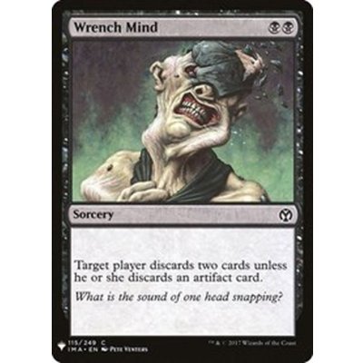 精神ねじ切り/Wrench Mind《英語》【Reprint Cards(Mystery Booster)】