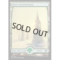 (FOIL)冠雪の森/Snow-Covered Forest《英語》【MH1】
