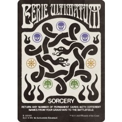 画像1: [EX+](FOIL)(0005)奇妙な根本原理/Eerie Ultimatum《英語》【SLC】