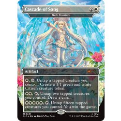 画像1: (FOIL)(2431)Cascade of Songs　//　光素の泉/Halo Fountain《英語》【SLD】
