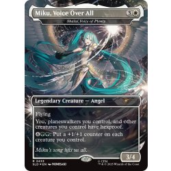 画像1: (FOIL)(2433)Miku, Voice Over All　//　豊潤の声、シャライ/Shalai, Voice of Plenty《英語》【SLD】