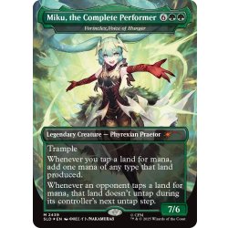 画像1: (FOIL)(2439)Miku, the Complete Performer　//　飢餓の声、ヴォリンクレックス/Vorinclex, Voice of Hunger《英語》【SLD】