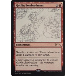 画像1: [EX+](FOIL)(7022)ゴブリンの砲撃/Goblin Bombardment《英語》【SLD】