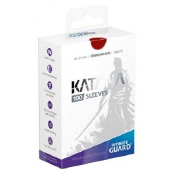 画像1: 『KATANASleevesStandardSize（赤）』100枚入り《-》【スリーブ】
