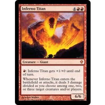 [EX+]業火のタイタン/Inferno Titan《英語》【Commander 2013】