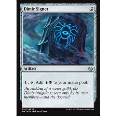 [EX+]ディミーアの印鑑/Dimir Signet《英語》【MM3】