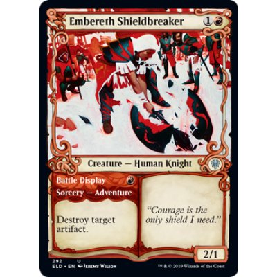 (ショーケース枠)エンバレスの盾割り/Embereth Shieldbreaker《英語》【ELD】