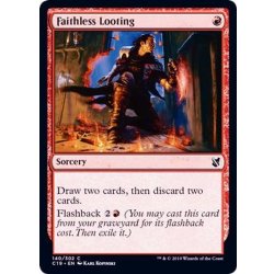 画像1: [EX+]信仰無き物あさり/Faithless Looting《英語》【Commander 2019】