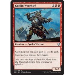 画像1: ゴブリンの戦長/Goblin Warchief《日本語》【DOM】