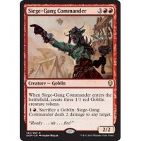 包囲攻撃の司令官/Siege-Gang Commander《英語》【DOM】