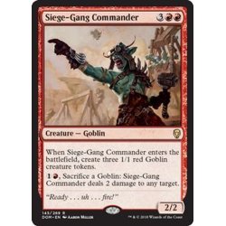 画像1: 包囲攻撃の司令官/Siege-Gang Commander《英語》【DOM】