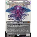 [EX+](ダブルレインボウFOIL)再誕世界、エムラクール/Emrakul, the World Anew《英語》【MH3】