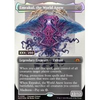 [EX+](ダブルレインボウFOIL)再誕世界、エムラクール/Emrakul, the World Anew《英語》【MH3】