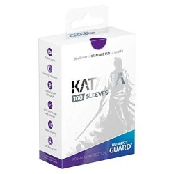 画像1: 『KATANASleevesStandardSize（紫）』100枚入り《-》【スリーブ】