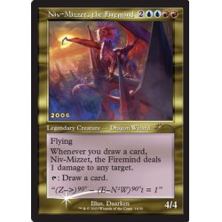 画像1: (FOIL)(旧枠仕様)(2006)火想者ニヴ＝ミゼット/Niv-Mizzet, the Firemind《英語》【PRM】