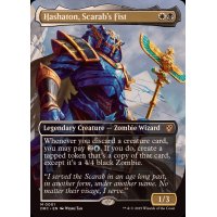(FOIL)(フルアート)スカラベの拳、ハシャトン/Hashaton, Scarab's Fist《英語》【DRC】