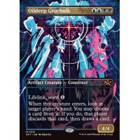 (フルアート)油浸の機械巨人/Oildeep Gearhulk《英語》【DFT】