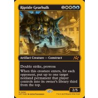 (ファーストプレイスFOIL)激浪の機械巨人/Riptide Gearhulk《英語》【DFT】