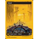 (ファーストプレイスFOIL)(フルアート)(0508)島/Island《英語》【DFT】