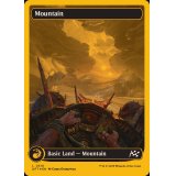 [EX](ファーストプレイスFOIL)(フルアート)(0510)山/Mountain《英語》【DFT】