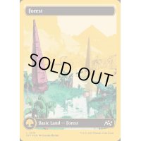 (ファーストプレイスFOIL)(フルアート)(0516)森/Forest《英語》【DFT】