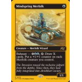 (ファーストプレイスFOIL)思考の泉のマーフォーク/Mindspring Merfolk《英語》【DFT】