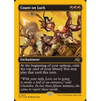 (ファーストプレイスFOIL)運任せ/Count on Luck《英語》【DFT】