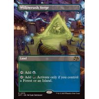 (FOIL)(フルアート)ウィローラッシュの境界/Willowrush Verge《英語》【DFT】