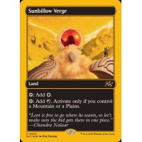 (ファーストプレイスFOIL)サンビロウの境界/Sunbillow Verge《英語》【DFT】