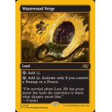 (ファーストプレイスFOIL)ウェイストウッドの境界/Wastewood Verge《英語》【DFT】