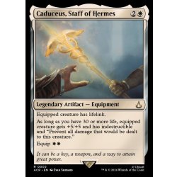画像1: [EX+](FOIL)ヘルメスの杖、カドゥケウス/Caduceus, Staff of Hermes《英語》【ACR】