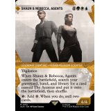 [EX+](FOIL)(ショーケース枠)団員、ショーンとレベッカ/Shaun & Rebecca, Agents《英語》【ACR】