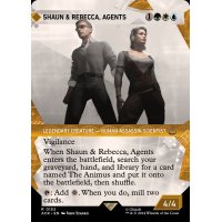 [EX+](FOIL)(ショーケース枠)団員、ショーンとレベッカ/Shaun & Rebecca, Agents《英語》【ACR】