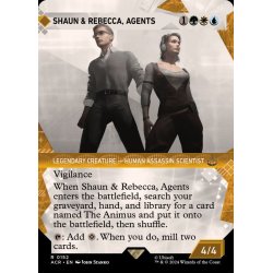 画像1: [EX+](FOIL)(ショーケース枠)団員、ショーンとレベッカ/Shaun & Rebecca, Agents《英語》【ACR】
