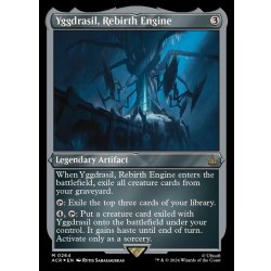 画像1: [EX+](エッチングFOIL)転生装置、ユグドラシル/Yggdrasil, Rebirth Engine《英語》【ACR】