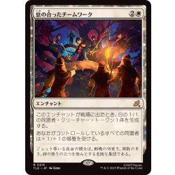 画像1: (FOIL)息の合ったチームワーク/Allied Teamwork《日本語》【TLE】