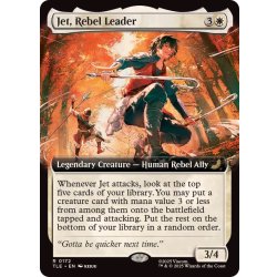 画像1: (FOIL)(フルアート)叛徒のリーダー、ジェット/Jet, Rebel Leader《英語》【TLE】