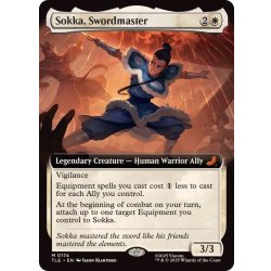 画像1: (FOIL)(フルアート)剣豪、サカ/Sokka, Swordmaster《英語》【TLE】
