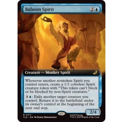 画像1: (FOIL)(フルアート)ヒヒの精霊/Baboon Spirit《英語》【TLE】