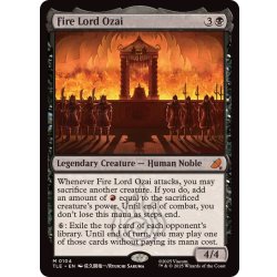 画像1: (FOIL)火の王オザイ/Fire Lord Ozai《英語》【TLE】